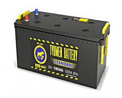 АКБ Тюмень 6СТ-190 12В L