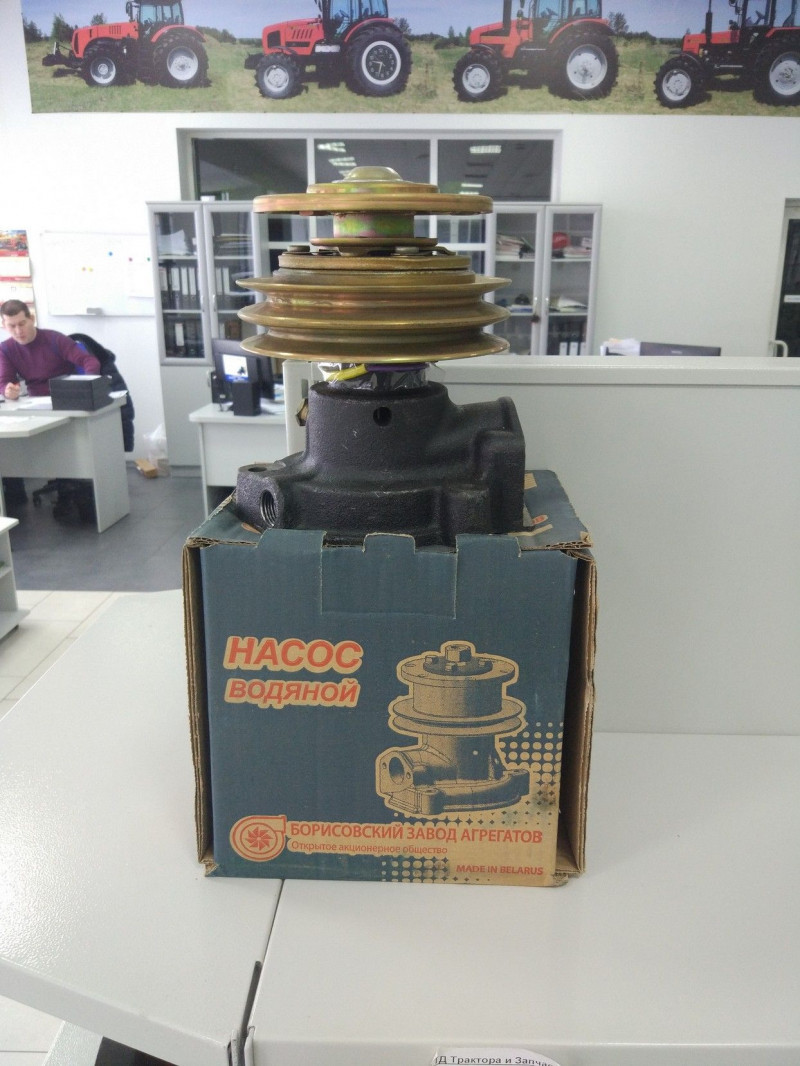 Насос водяной с электромуфтой 24В Д-245 Евро-3 — 2