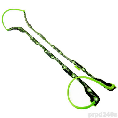 Прокладка масляного картера Д-240/245 с РА каркасом силик. зеленая/синяя цельная 50-1401063/59/65